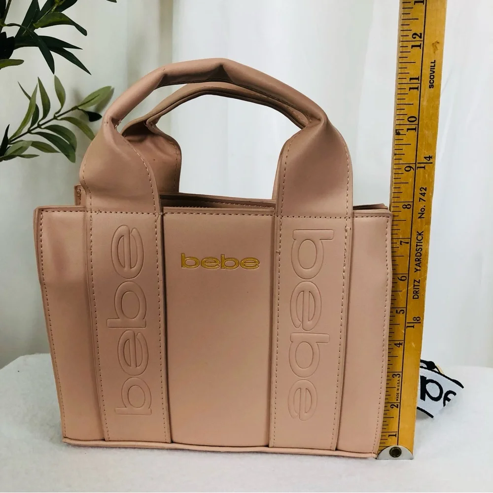 NWT Bebe Hana Mini Satchel Crossbody Bag Pink (B1)